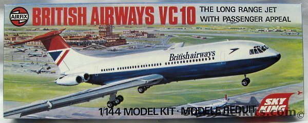 Airfix 1/144 British Airways VC-10 - Sky King Series, 04171-3 plastic model kit